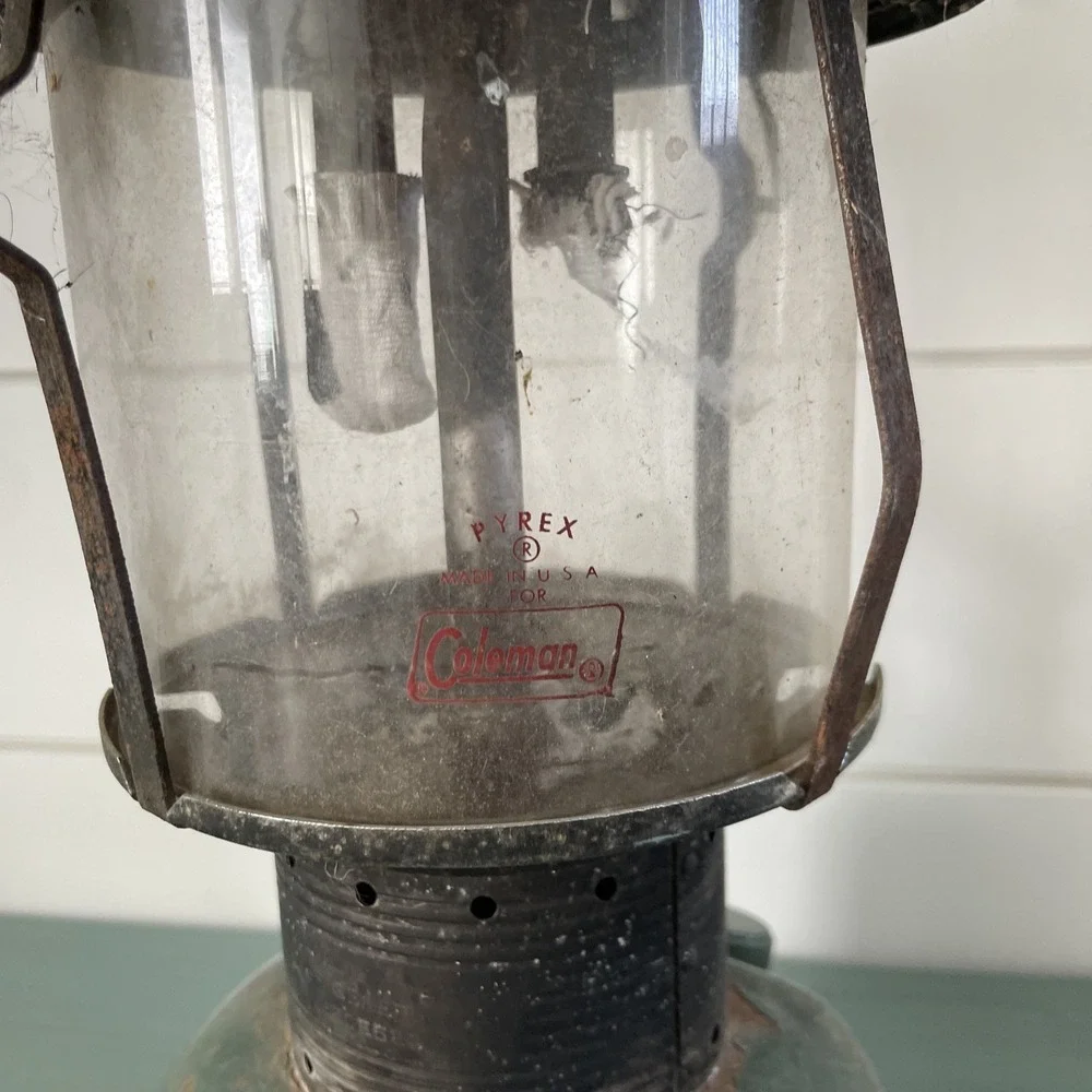 Vintage Coleman Lantern Model 220E – Dual Mantle –‎ Made in USA 3 60